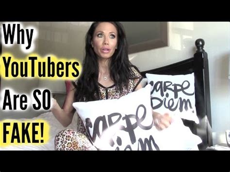why are beauty youtubers so fake